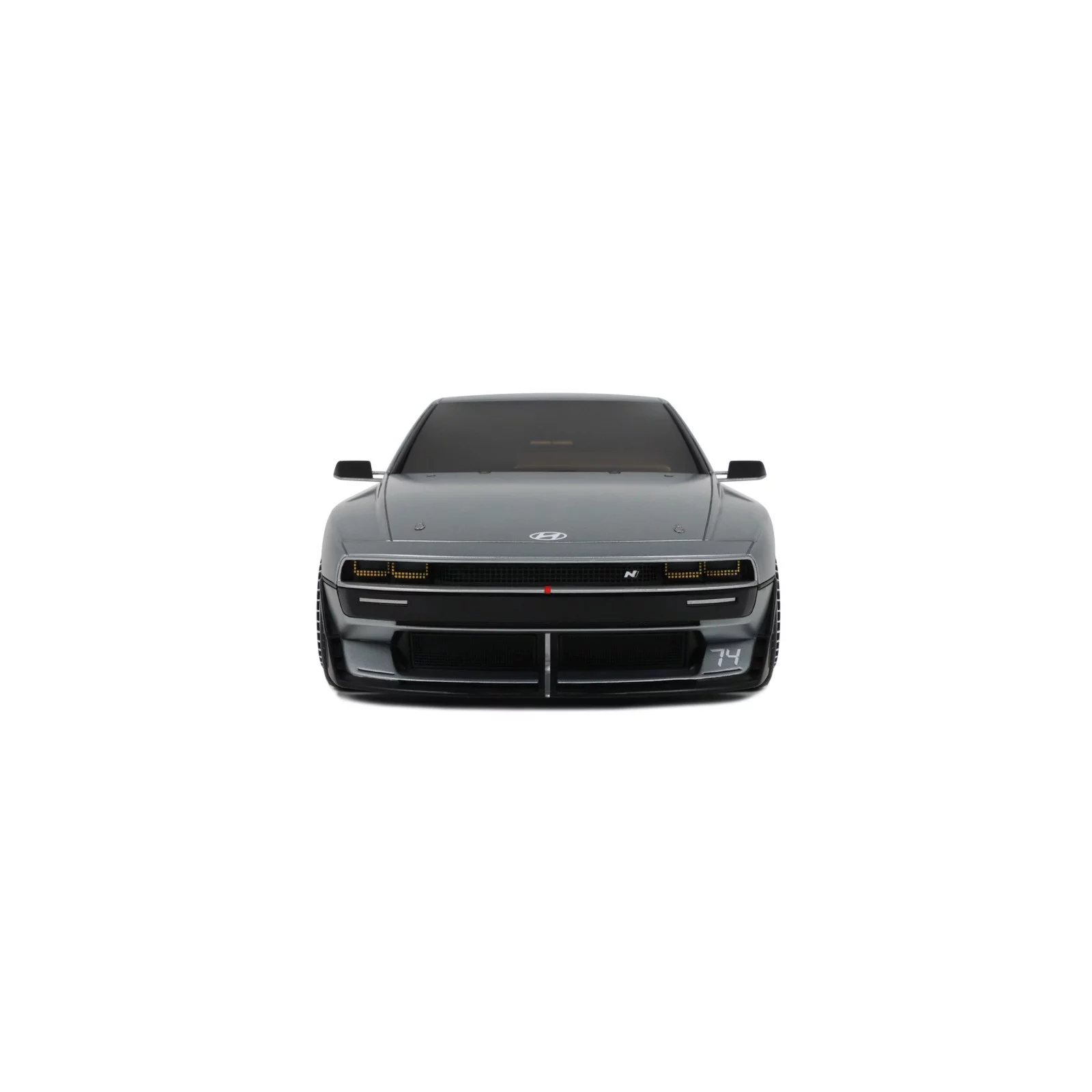 OTTO HYUNDAI N VISION 74 2022 Matt Aluminium L.E.2000 pcs 1:18 OT493 - obrazek 3
