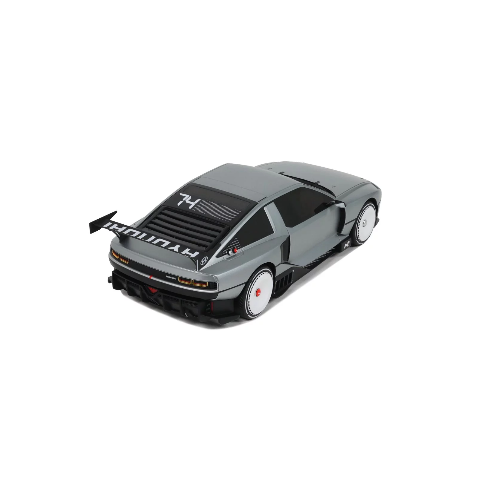 OTTO HYUNDAI N VISION 74 2022 Matt Aluminium L.E.2000 pcs 1:18 OT493 - obrazek 6