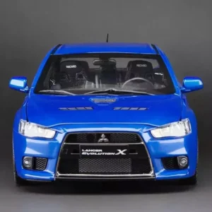 Sunstar 1:18 2018 Mitsubishi Lancer Evolution X - Blue Metallic, 5823