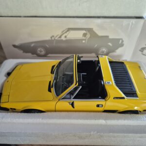MINICHAMPS 100121664 FIAT X1/9 1974 Yellow ŻÓŁTY 1/18 SKALA