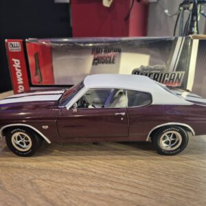 CHEVY CHEVELLE SS 1970 1/18 ERTL AUTO WORLD AMM1011/06