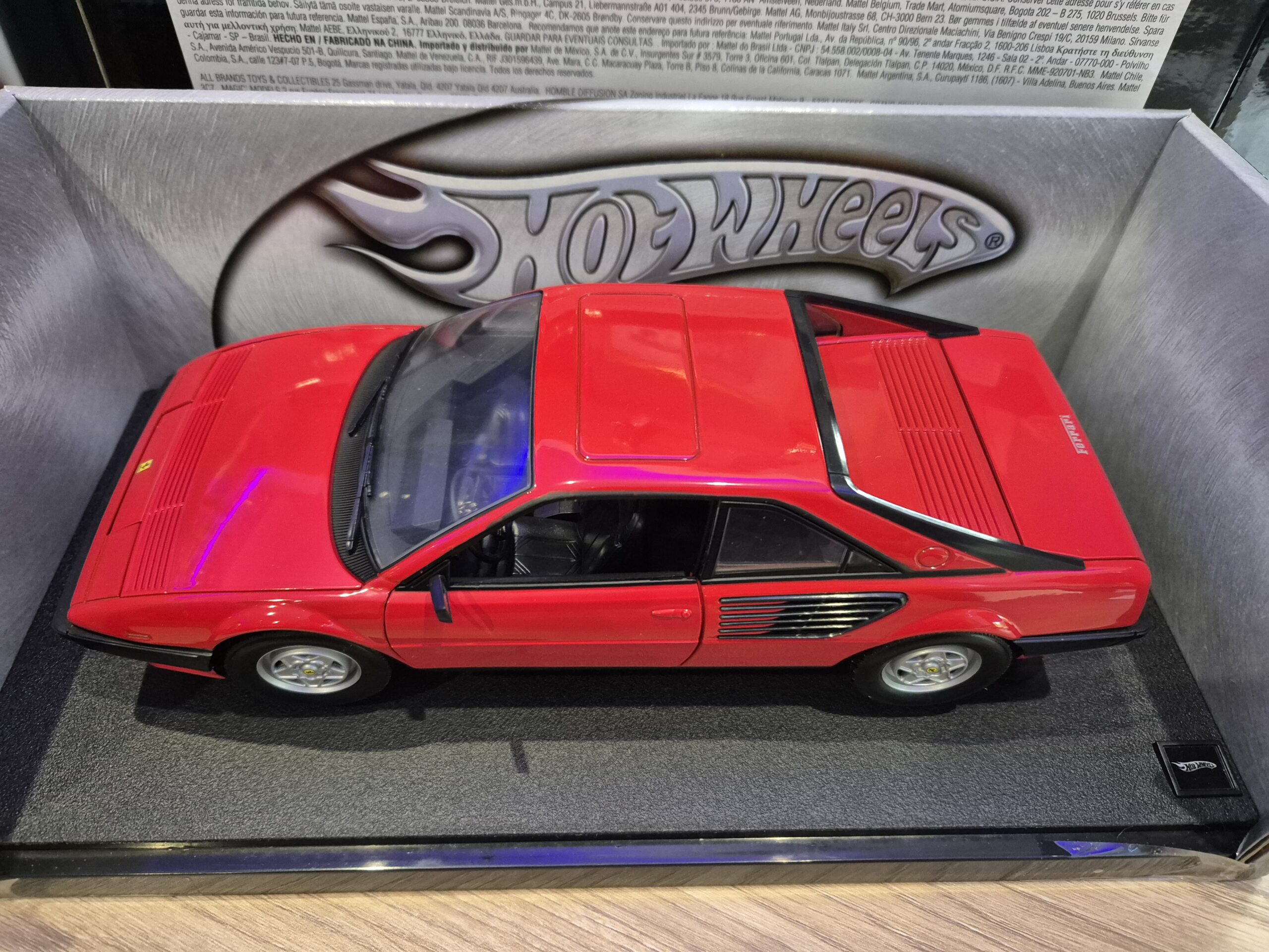 HOT WHEELS P9882 FERRARI MONDIAL 1/18 - obrazek 3