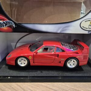 FERRARI F40 1987 1/18 HOT WHEELS 23911