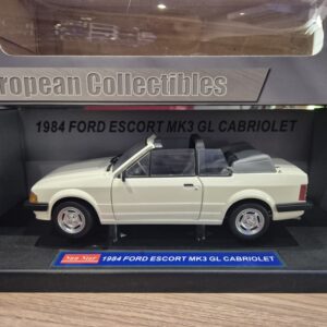 FORD ESCORT MK3 GL 1984 CABRIOLET 1/18 SUNSTAR 4986