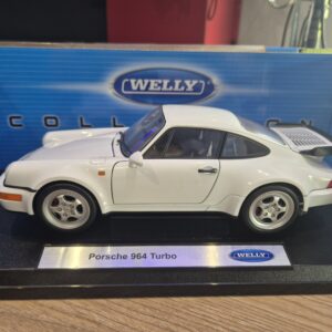 PORSCHE 911 964 TURBO 1/18 WELLY 18026W