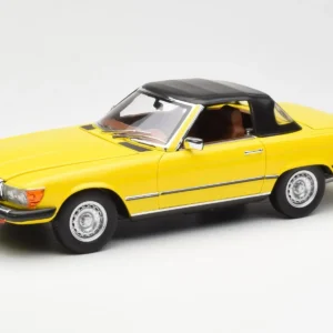 Mercedes 450SL R107 W107 Yellow US Version Norev 1/18 183727