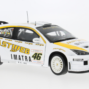 Sun Star, Ford Focus RS WRC, Monza Rally Show, 2006, #46, V.Rossi/C.Cassina, 1:18 SUN 3882
