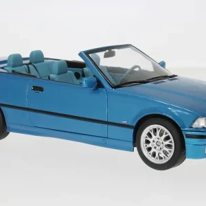BMW 3 E36 CABRIOLET KABRIOLET CABRIO 1/18 NIEBIESKI MCG 18319