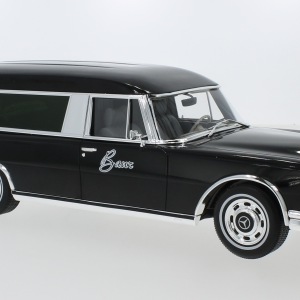 BoS-Models Mercedes 600 Pollmann KARAWAN SAMOCHÓD POGRZEBOWY 1969, 1:18 BOS402