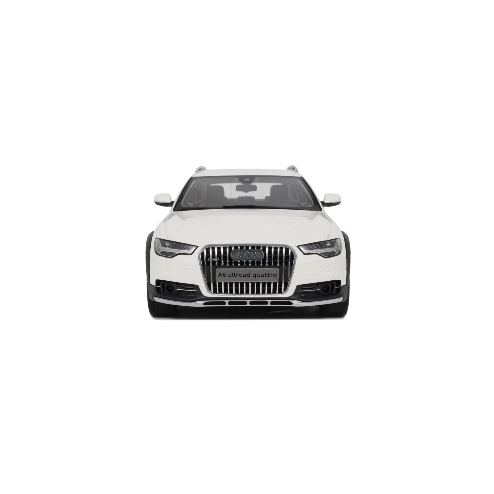 AUDI A6 C7 ALLROAD IBIS WHITE 2015 1/18 OTTO OT1286 - obrazek 3