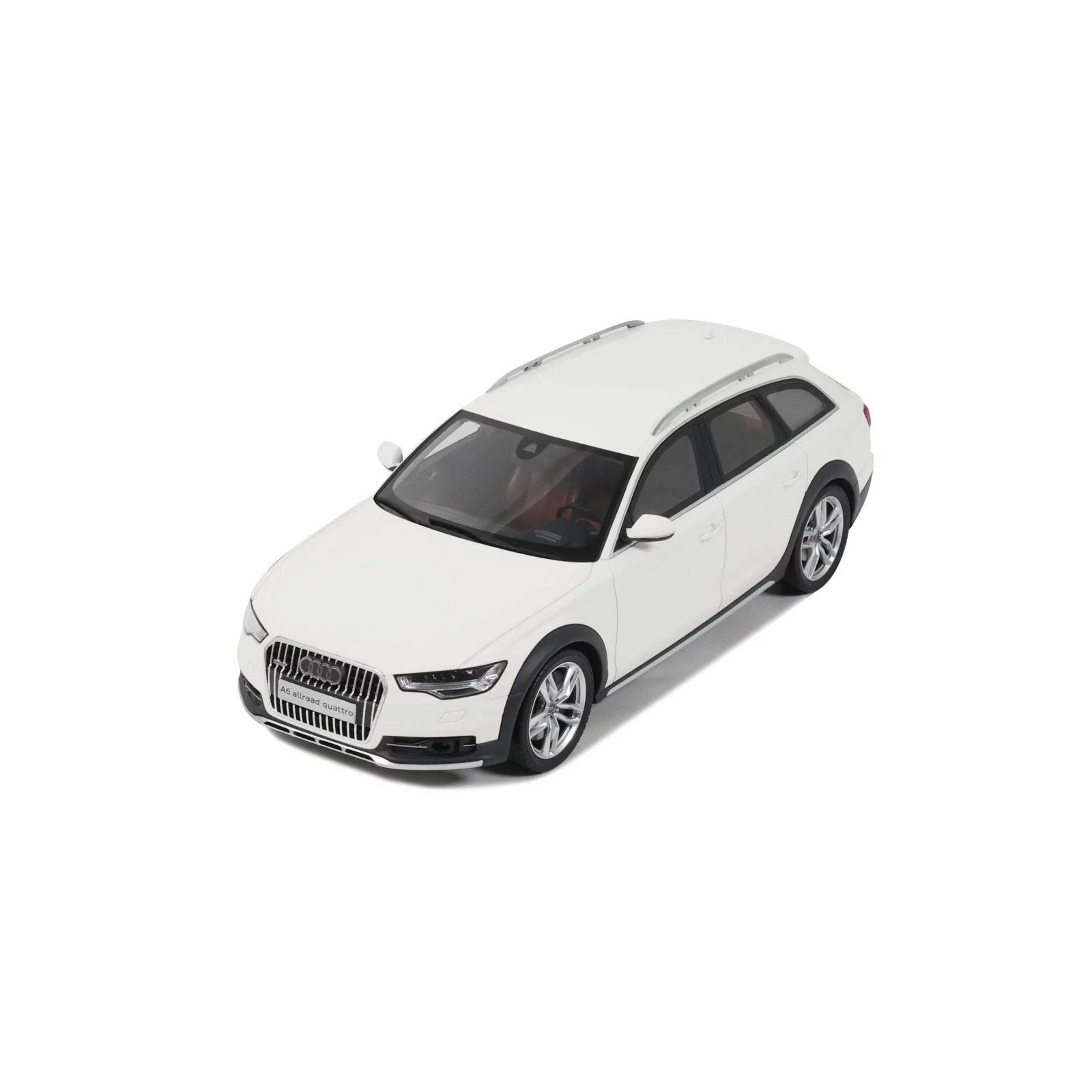 AUDI A6 C7 ALLROAD IBIS WHITE 2015 1/18 OTTO OT1286 - obrazek 5