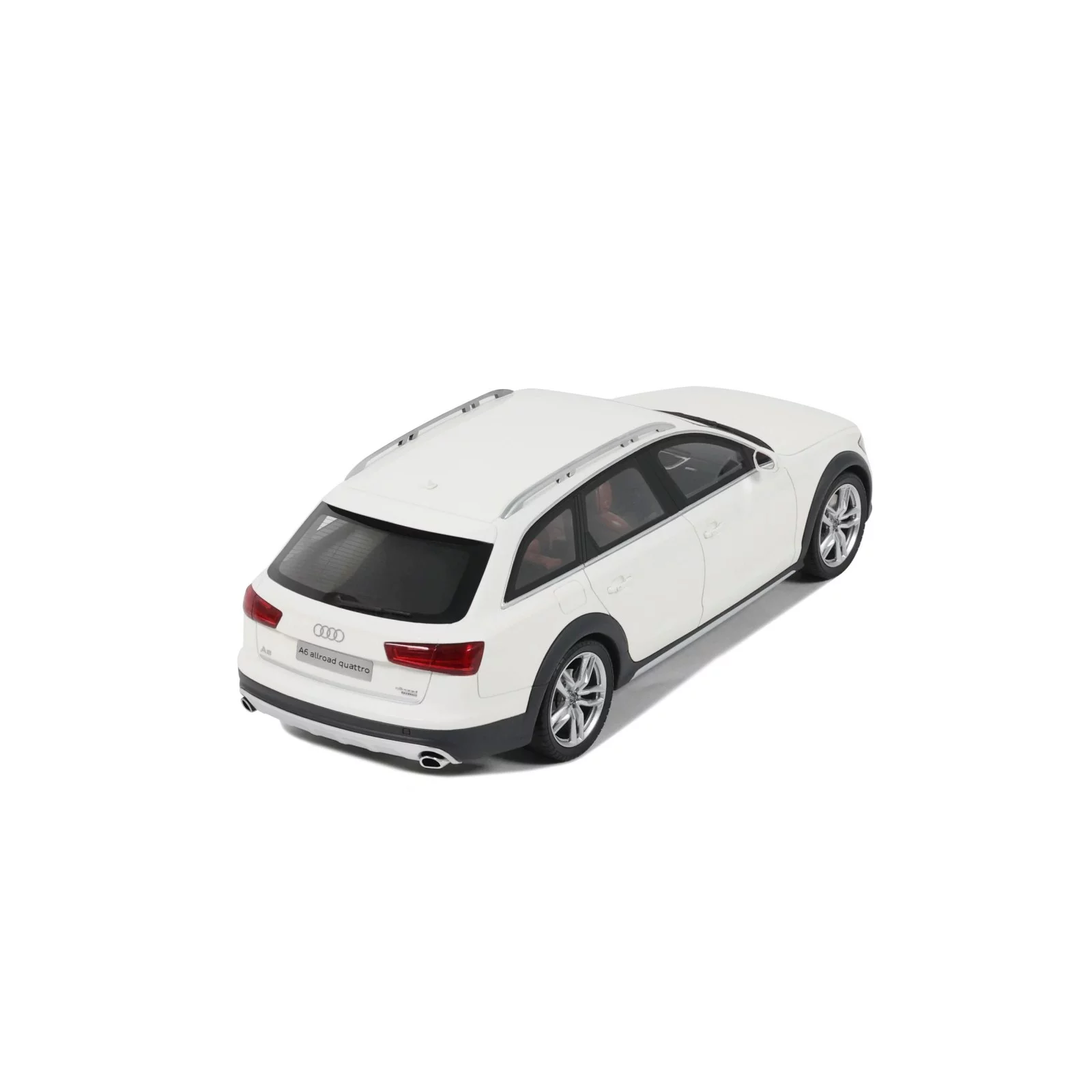 AUDI A6 C7 ALLROAD IBIS WHITE 2015 1/18 OTTO OT1286 - obrazek 6