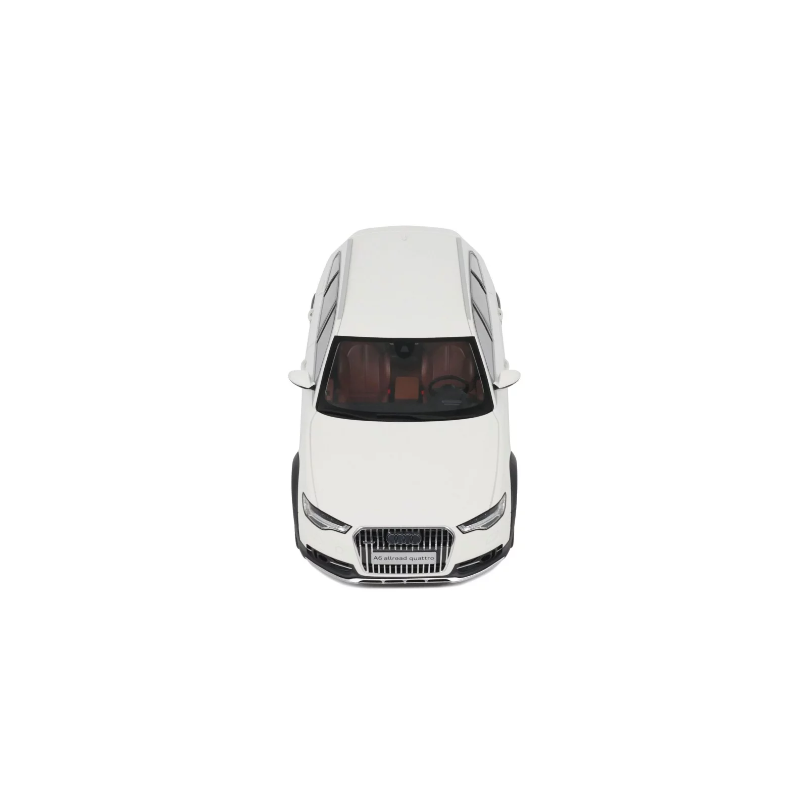 AUDI A6 C7 ALLROAD IBIS WHITE 2015 1/18 OTTO OT1286 - obrazek 7