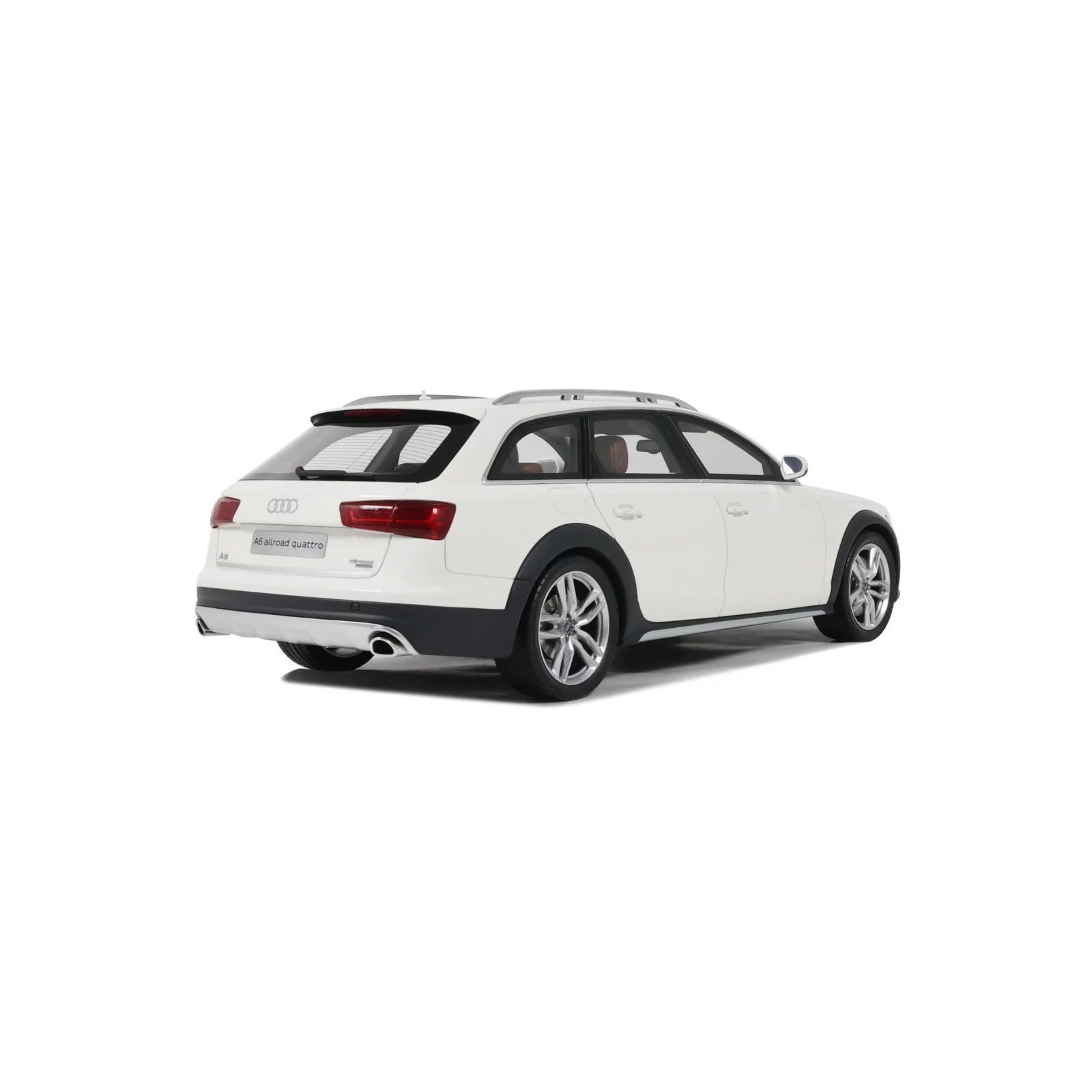 AUDI A6 C7 ALLROAD IBIS WHITE 2015 1/18 OTTO OT1286 - obrazek 12