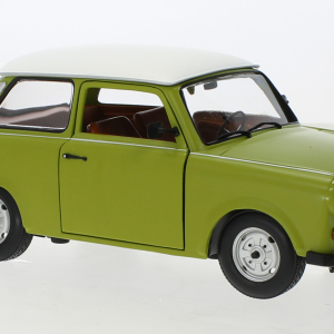 Trabant 601, zielonobiały, 1:18 SUNSTAR SUN 4289