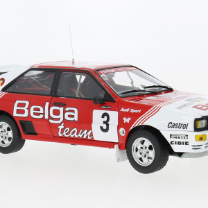 Sun Star, Audi quattro A1, Lotto Haspengouwrally, 1983, #3, M.Duez/W.Lux, 1:18 SUN4259