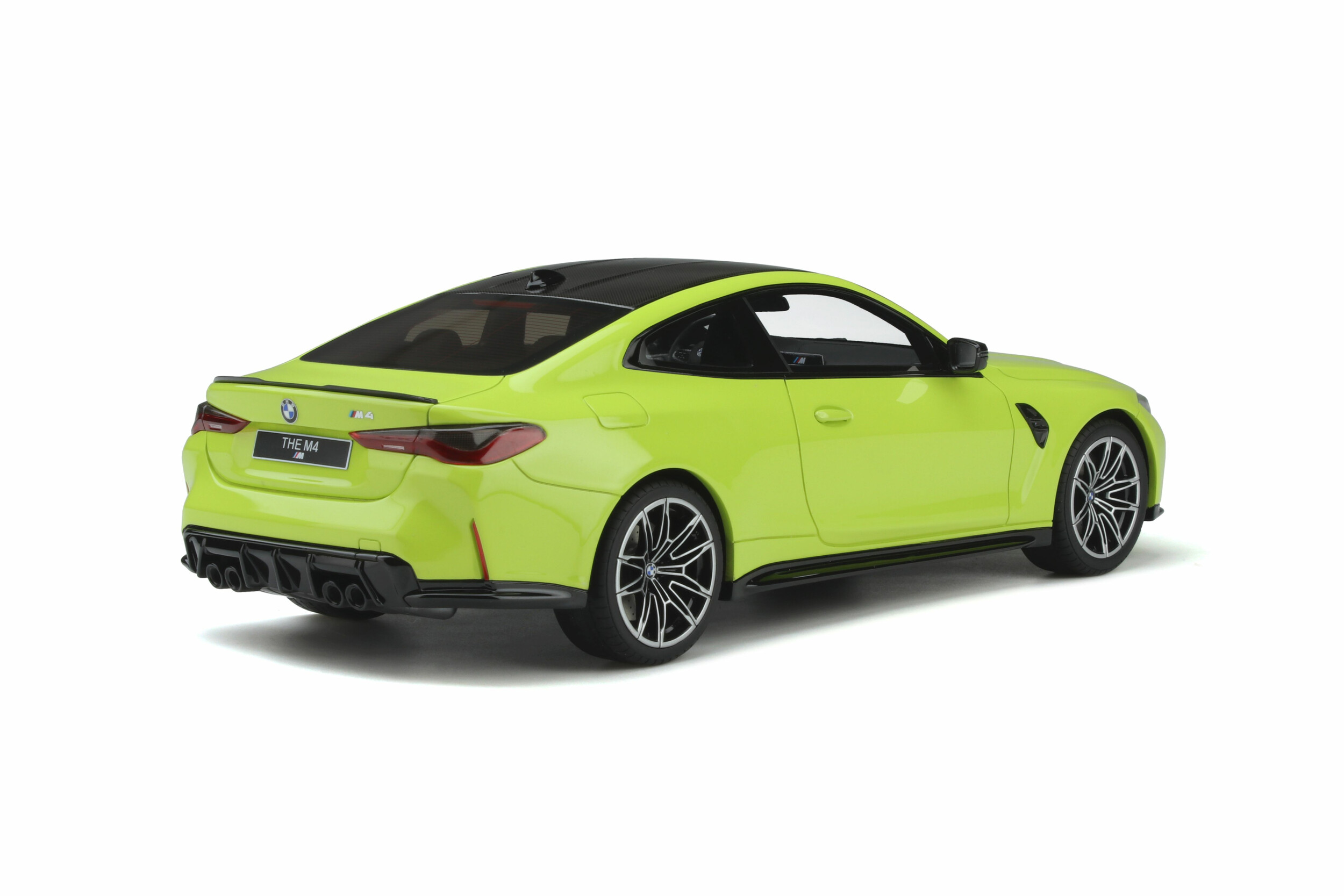 BMW M4 G82 COUPE 2020 Sao Paulo Yellow 1/18 gt spirit gt298 - obrazek 3