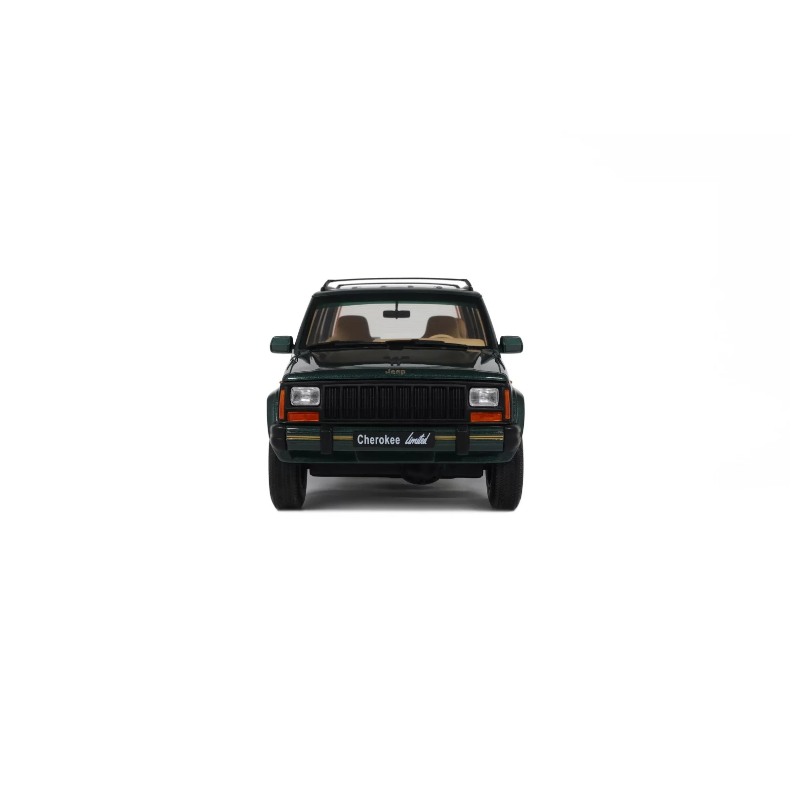 Jeep Cherokee XJ Limited 1/18 dark hunter green 1995 Otto OT 1340 - obrazek 3
