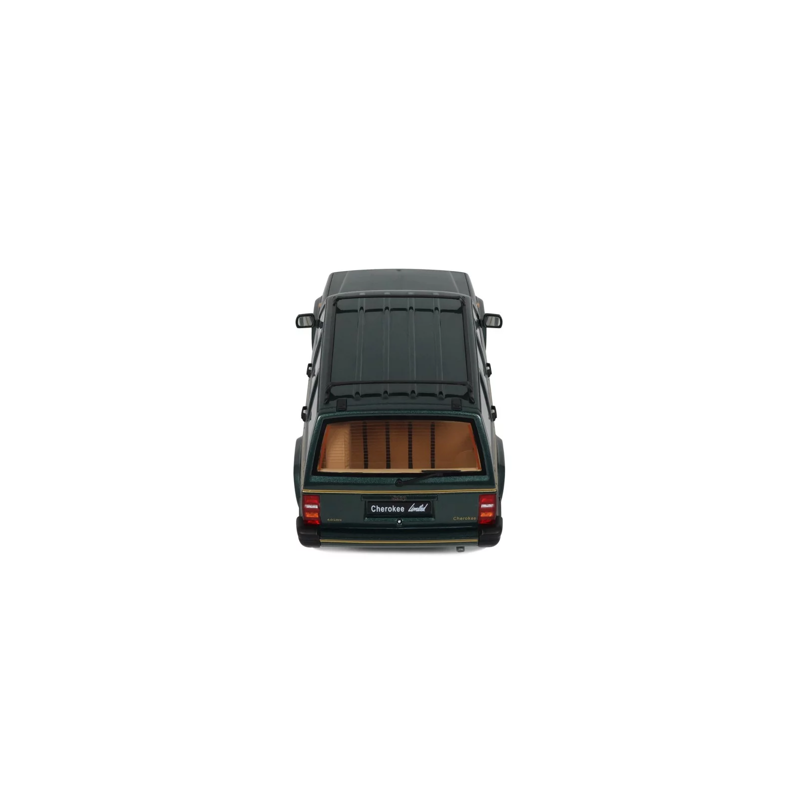 Jeep Cherokee XJ Limited 1/18 dark hunter green 1995 Otto OT 1340 - obrazek 8