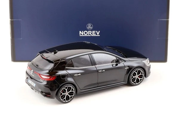NOREV 185394 RENAULT MEGANE RS 1/18 TROPHY 2019 DIAMOND BLACK - obrazek 3