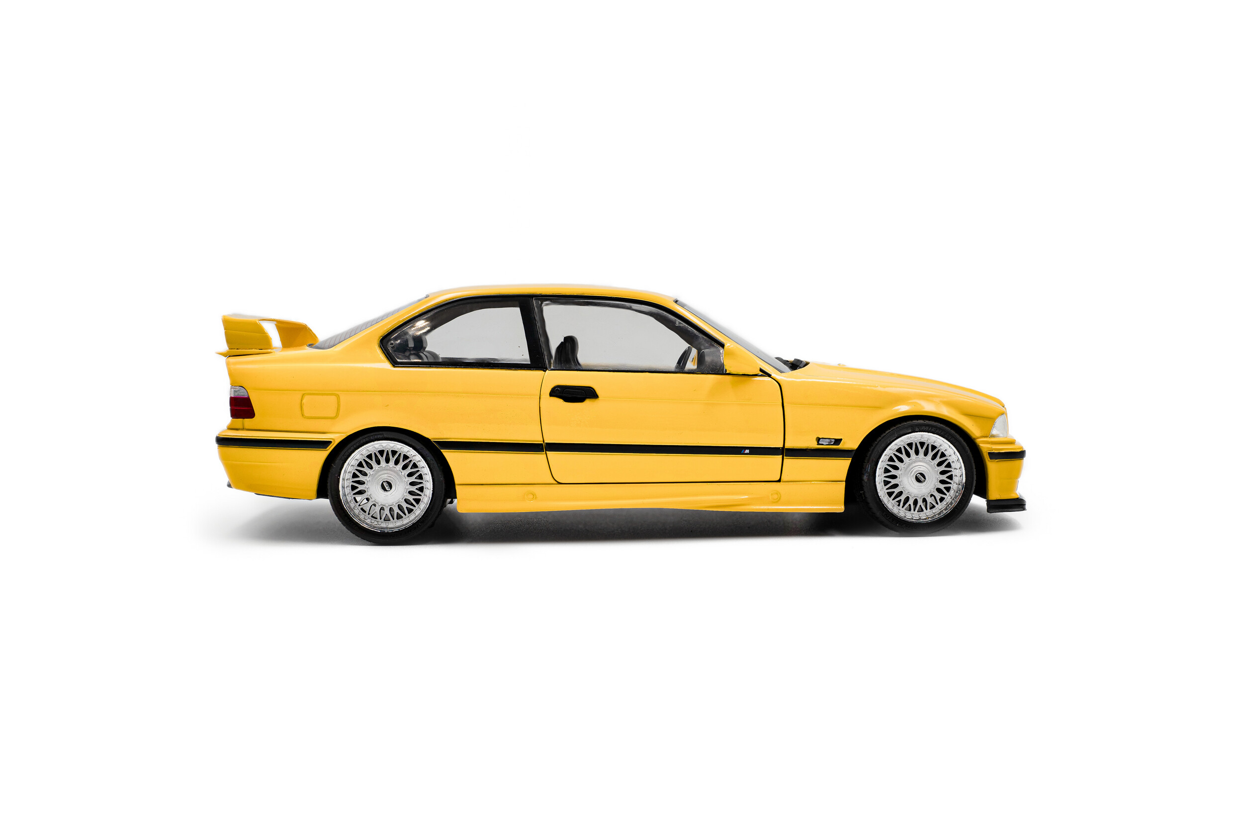 BMW E36 COUPE M3 1/18 SOLIDO WORKS DAKAR YELLOW 1991 S1803917 - obrazek 6