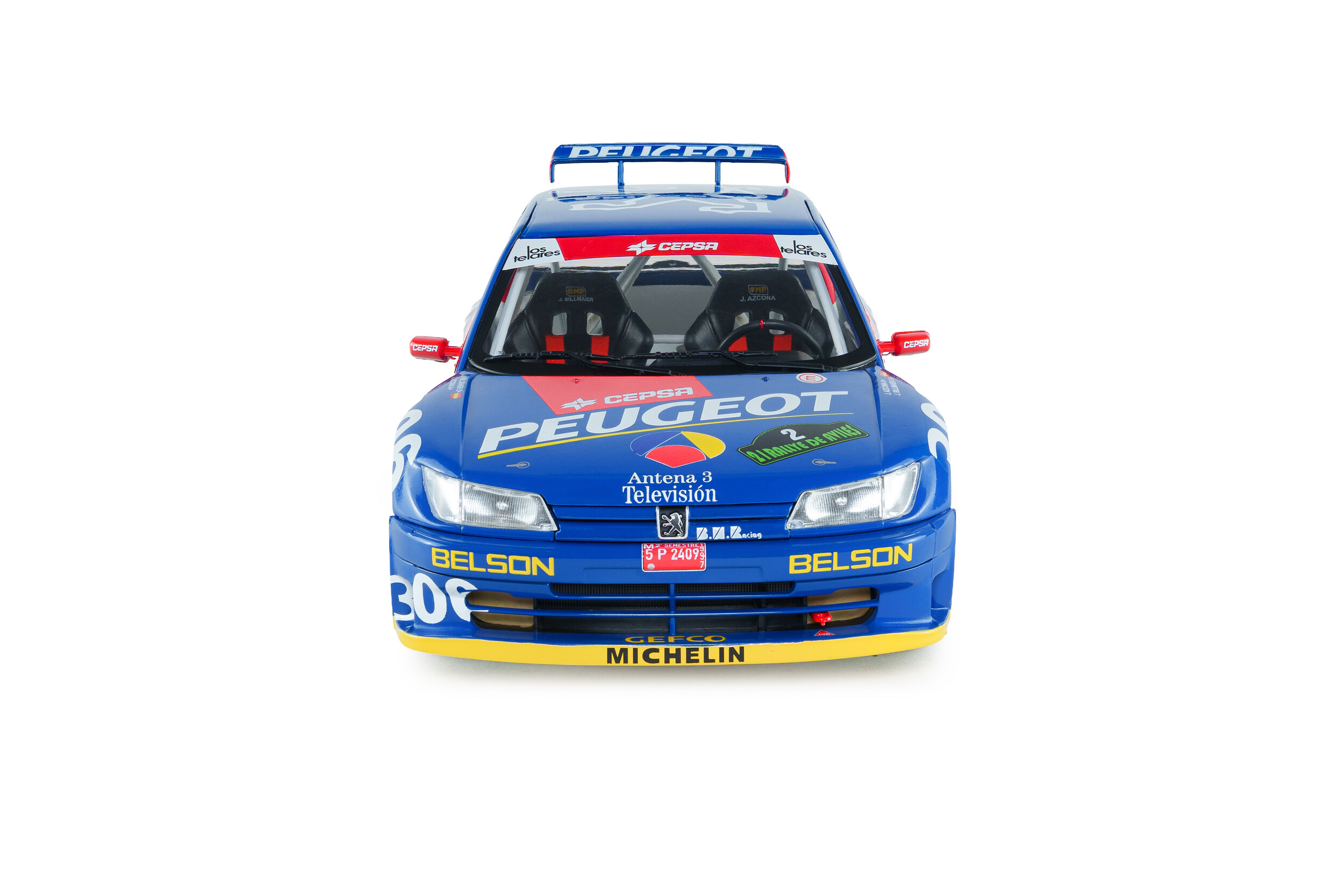 Peugeot 306 Maxi – Rajd Avilès – 1997 – #2 J.Azcona / J.Billmaier SOLIDO 1/18 S1808309 - obrazek 8