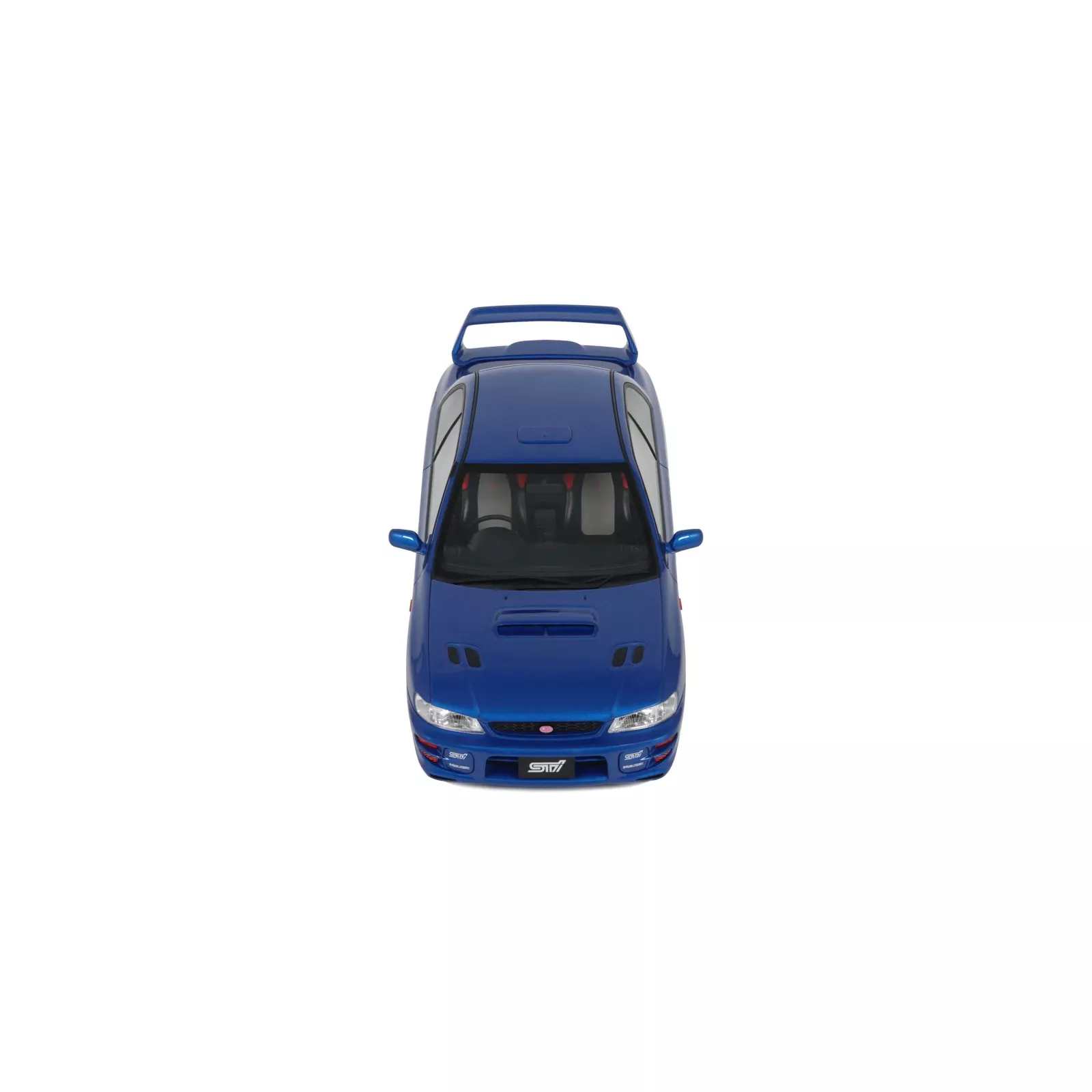 Subaru Impreza WRX TYPE R STI 1/18 VER. V LIMITED SONIC BLUE 1999 OTTO OT1249 - obrazek 7
