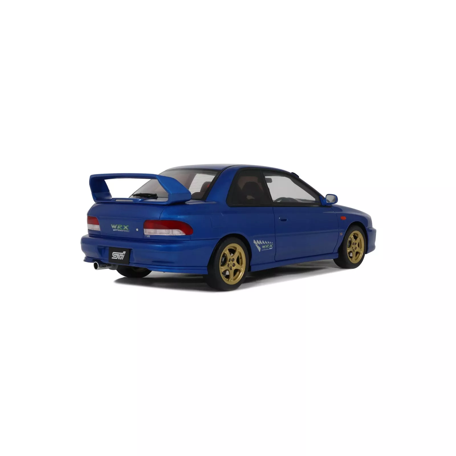 Subaru Impreza WRX TYPE R STI 1/18 VER. V LIMITED SONIC BLUE 1999 OTTO OT1249 - obrazek 12