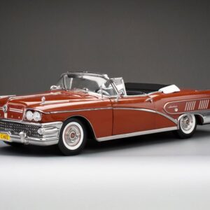Buick Limited Riviera Open Convertible 1958 granatowa czerwień 1/18 SunStar sun4822