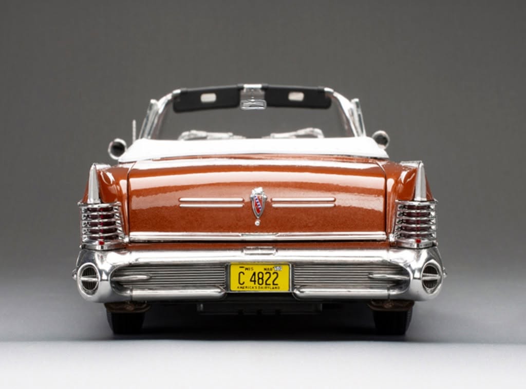 Buick Limited Riviera Open Convertible 1958 granatowa czerwień 1/18 SunStar sun4822 - obrazek 8