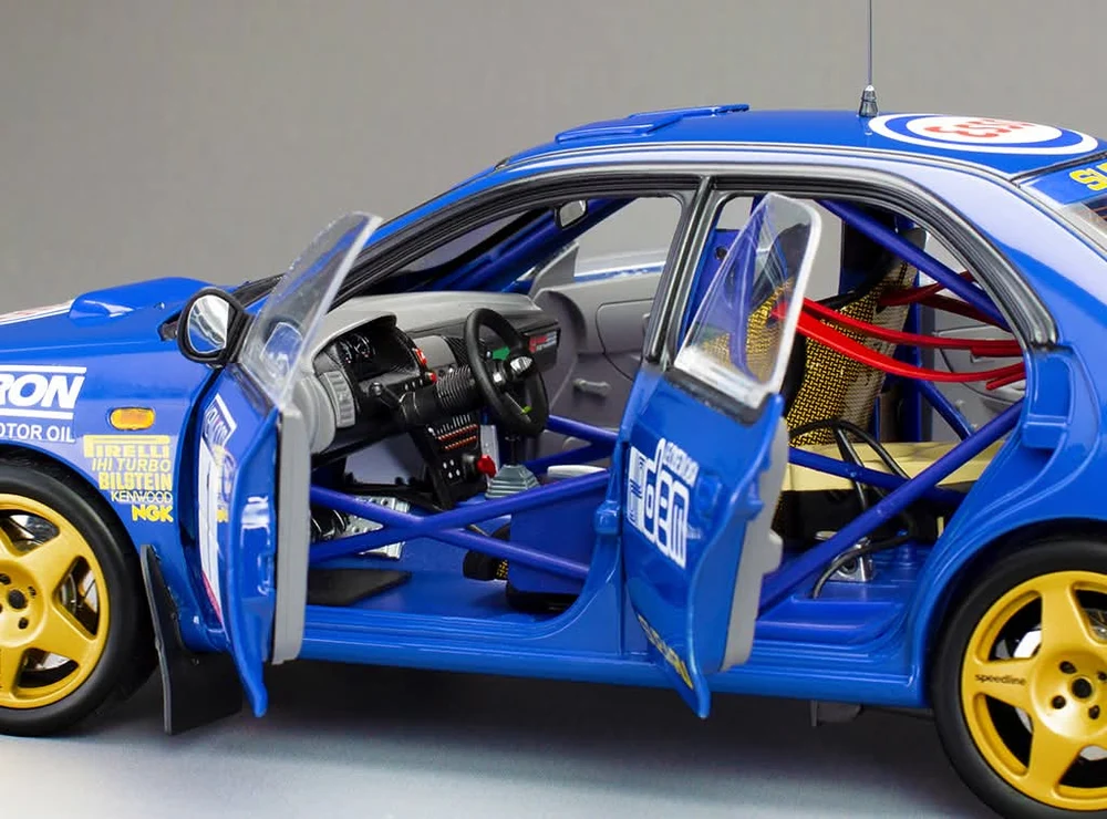 1:18 Subaru Impreza 555 #1 | Collin McRae Sunstar sun5600 World Rallycar Championship - obrazek 2