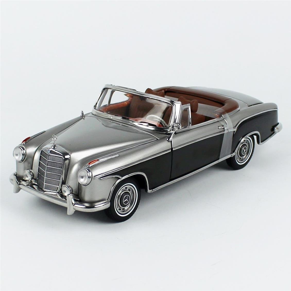 Sunstar 3593 w skali 1/18, Mercedes-Benz 220 SE Cabriolet z 1960 roku,