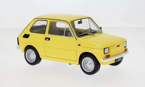 MCG 1:18 1972 Fiat 126 MALUCH zółty MCG18667