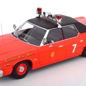 Dodge Monaco 1974 Chicago Fire Department 1/18 Czerwony kk scale KKDC181125