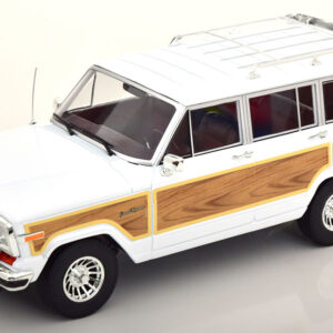 Jeep Grand Wagoneer w skali KK 1/18 z 1989 roku białe drewno KKDC181111