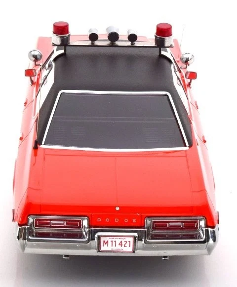 Dodge Monaco 1974 Chicago Fire Department 1/18 Czerwony kk scale KKDC181125 - obrazek 5