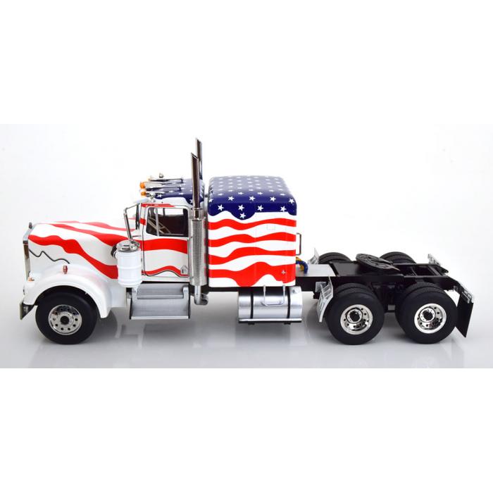 ROAD KINGS Stars & Stripes Kenworth W900 1/18 RK180125 - obrazek 4