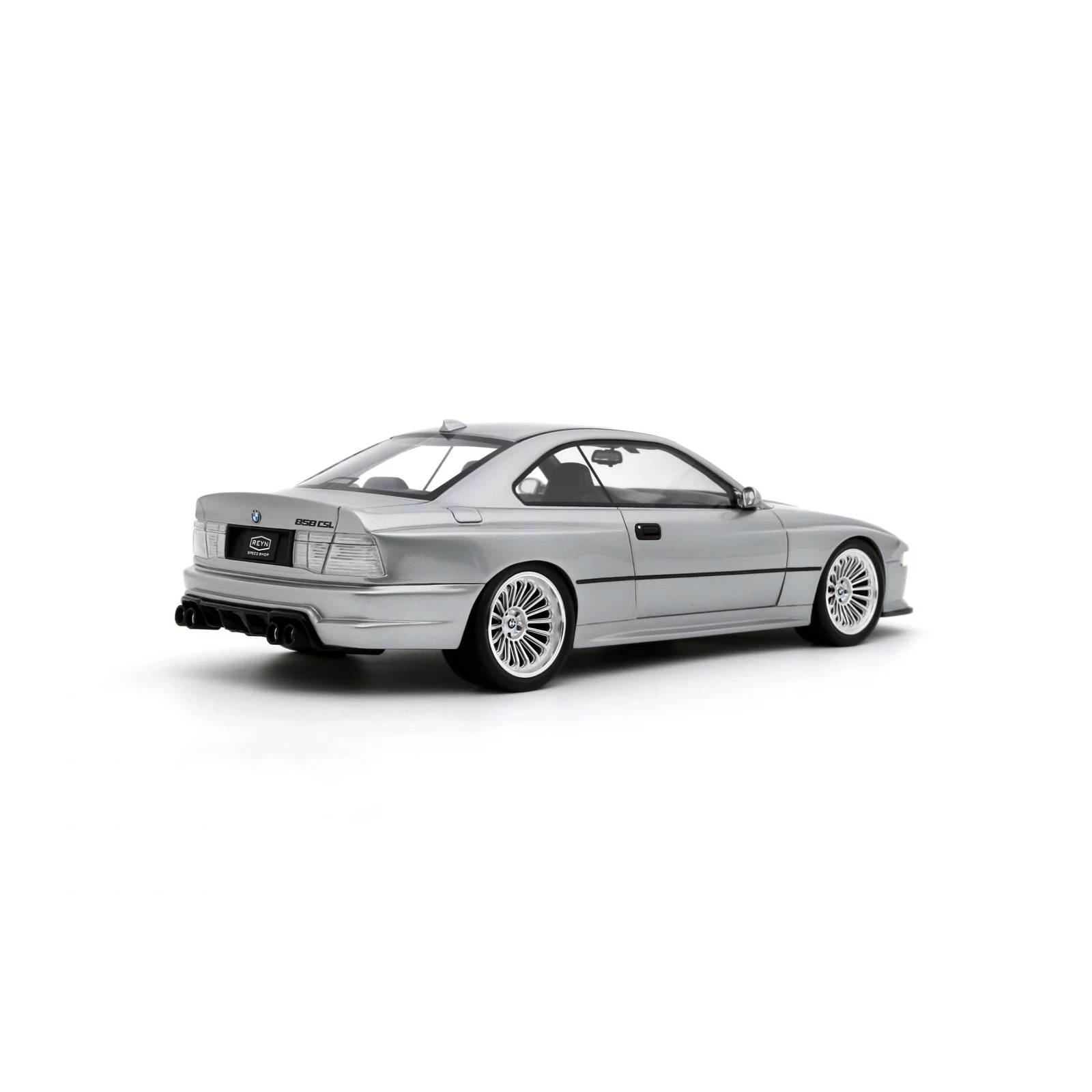 BMW E31 858CSL REYN SPEED SHOP DESIGNED BY JONSIBAL SILVER OTTO 1/18 OT1173 - obrazek 12
