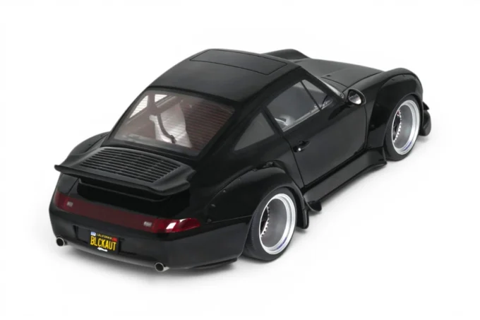 Porsche 911 993 RWB Czarny GT Spirit 1:18 GT587 - obrazek 2