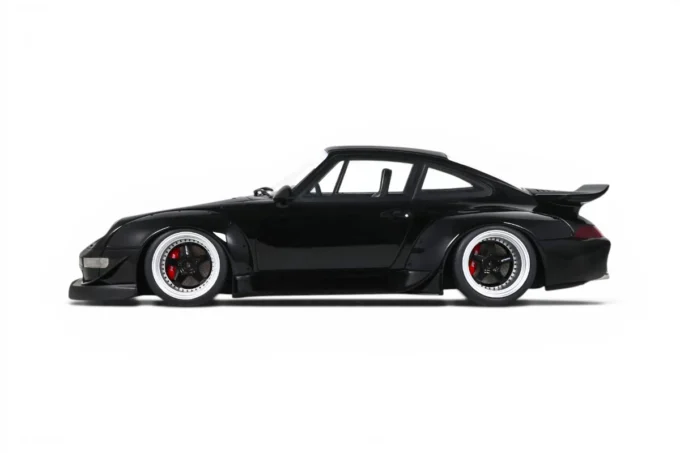 Porsche 911 993 RWB Czarny GT Spirit 1:18 GT587 - obrazek 4
