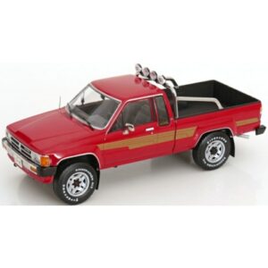 Toyota Hilux Truck Xtra Cab 4x4 (1985) – czerwony 1:18 KKscale kkdc181562