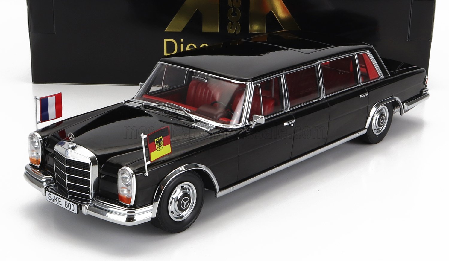 MERCEDES BENZ S-KLASA 600 w100 PULLMAN WILLY BRANDT GEORGES POMPIDOU 1964 KKDC181134