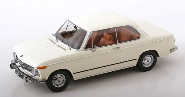 BMW 1802 1-SERIES FACELIFT (RESTYLING) 1971 WHITE KK-SCALE 1:18 kkdc181312