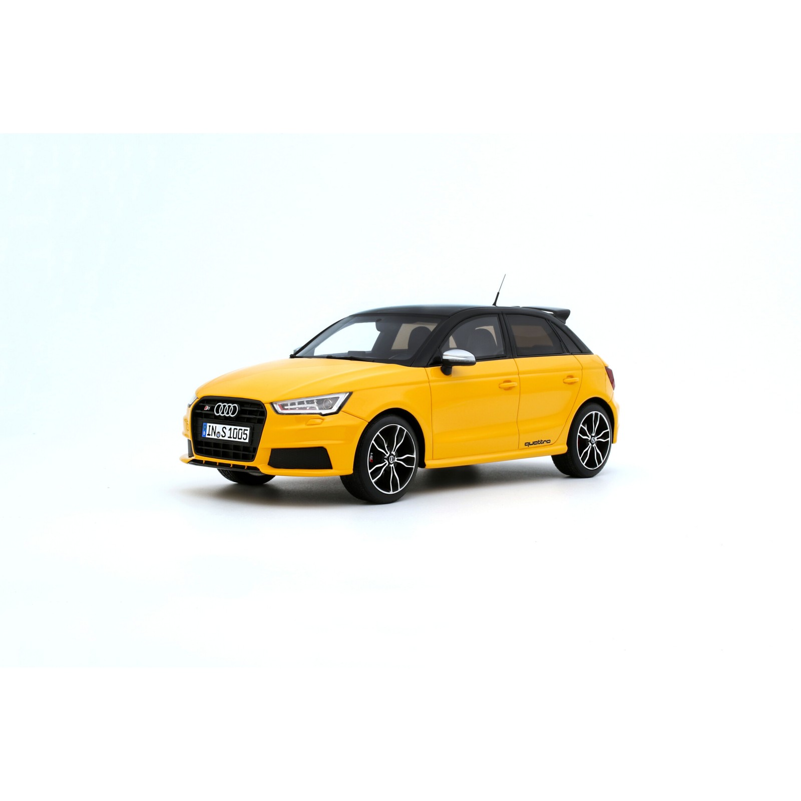 Audi A1 S1 Sportback Vegas Żółty 2015 1/18 OTTO OT1246