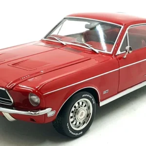 Ford Mustang GT Fastback - 1968 - Czerwony 1/12 kk scale kkdc120222