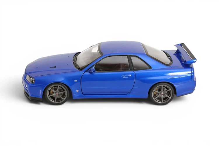 Nissan Skyline GT-R R34 V-Spec II (2001) 1:12 KK SCALE KKDC120211-1 - obrazek 5