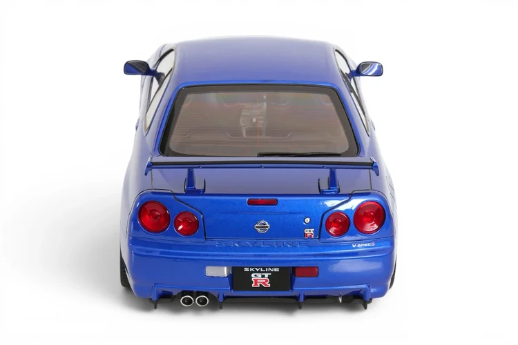 Nissan Skyline GT-R R34 V-Spec II (2001) 1:12 KK SCALE KKDC120211-1 - obrazek 7