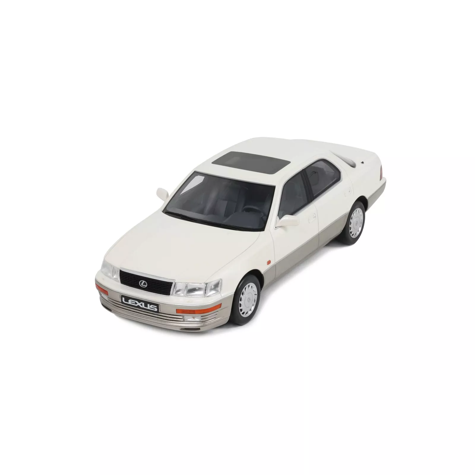 Lexus LS 400 Diamentowa Biała Perła 051 1992 1/18 OTTO OT1277 - obrazek 5