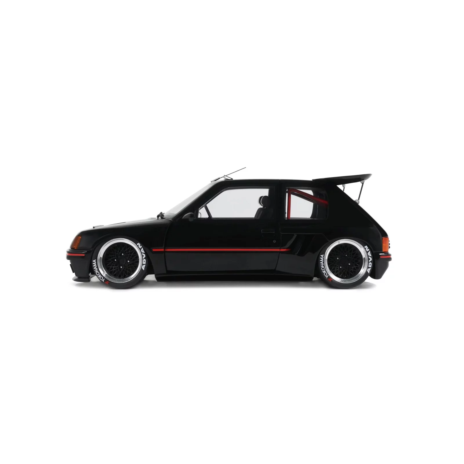 Peugeot 205 Khyzyl Saleem 2018 czarny 1/18 otto ot1257 - obrazek 2