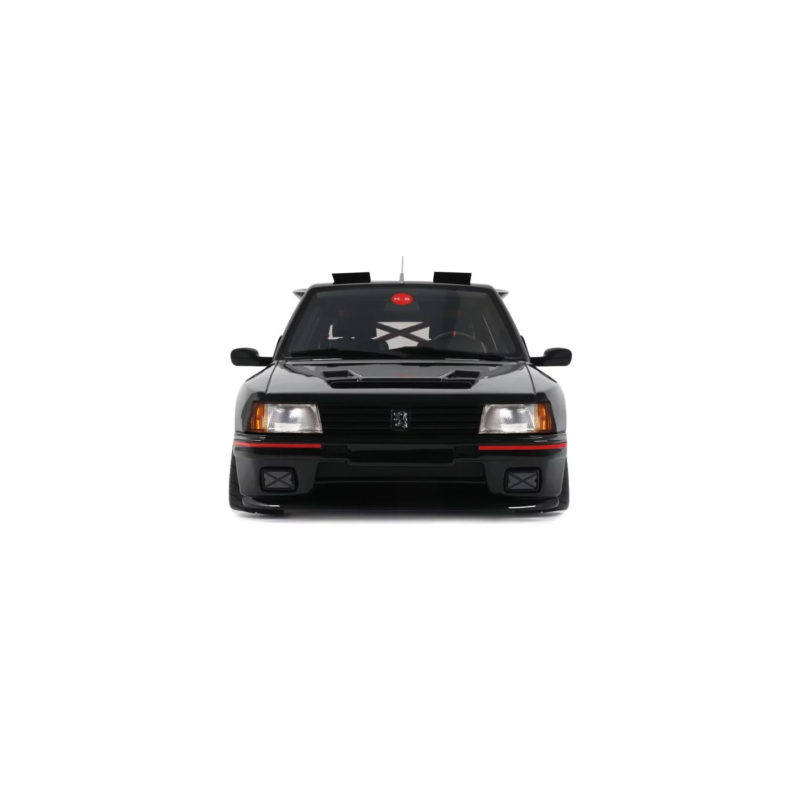Peugeot 205 Khyzyl Saleem 2018 czarny 1/18 otto ot1257 - obrazek 3